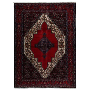 Handvävd Matta Arkiio Persisk Enkelvävd Senneh 118x162