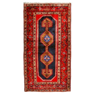 Handvävd Matta Arkiio Persisk Lorestan Qoltoq 130x255