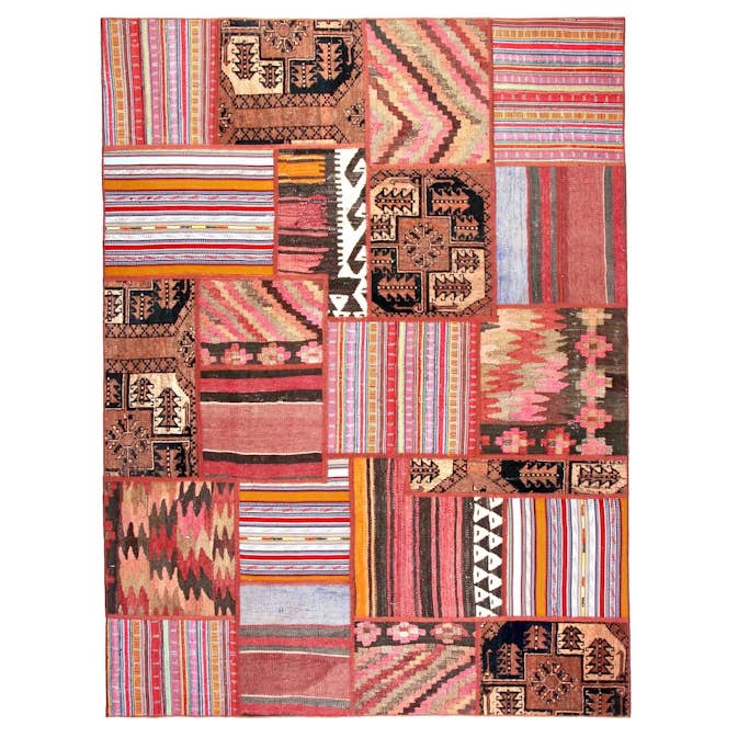 Persisk Patchworkmatta Arkiio Flerfärgad 170x230