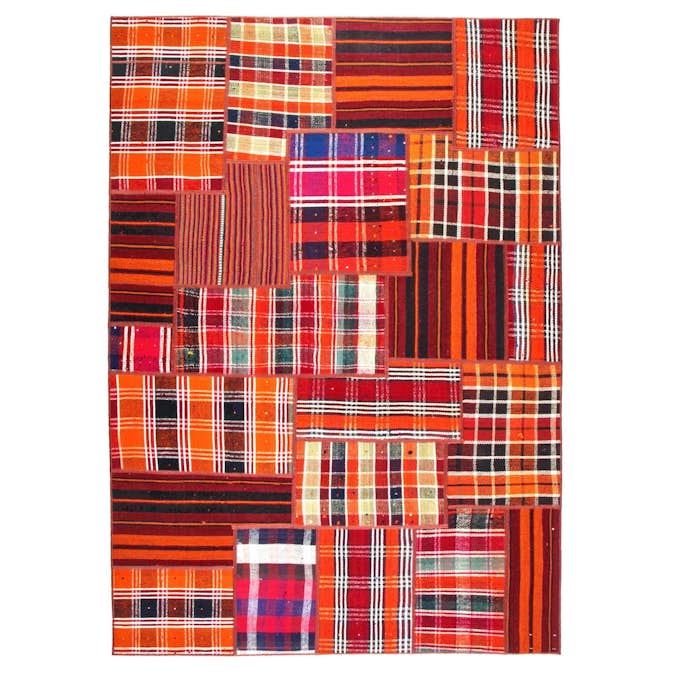 Persisk Patchworkmatta Arkiio Flerfärgad 164x236