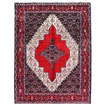 Handvävd Matta Arkiio Persisk Enkelvävd Senneh 118x163