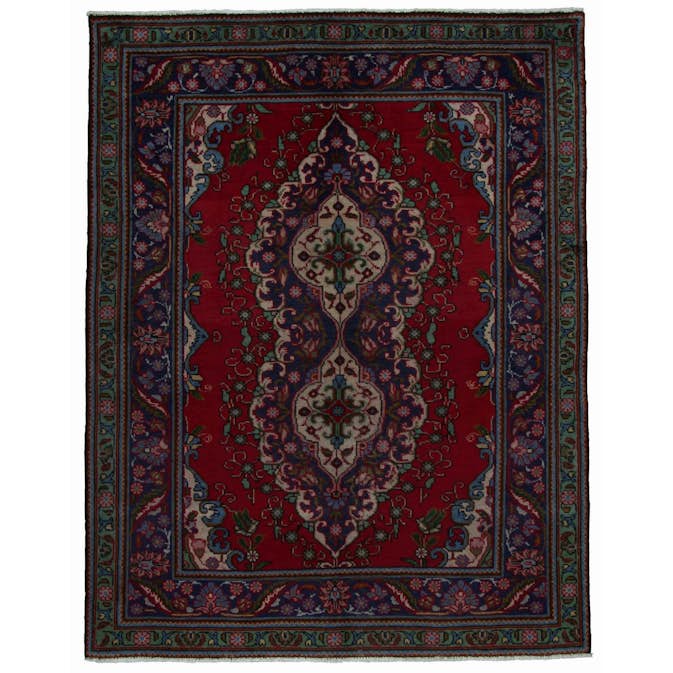 Persisk Matta Arkiio Tabriz Patina 135x177