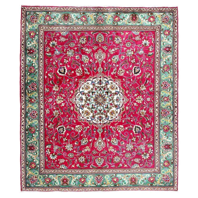 Persisk Matta Arkiio Tabriz Patina 194x227