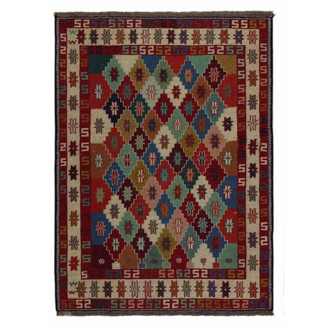 Persisk Matta Arkiio Varni Ardebil Kelim 109x140