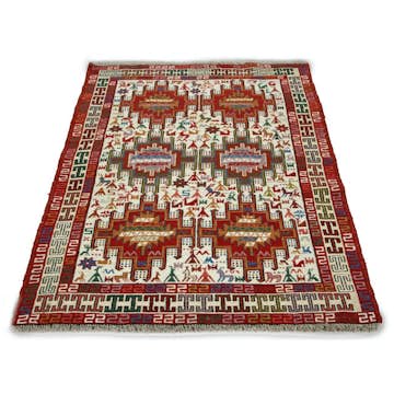 Persisk Matta Arkiio Varni Ardebil Kelim 105x151