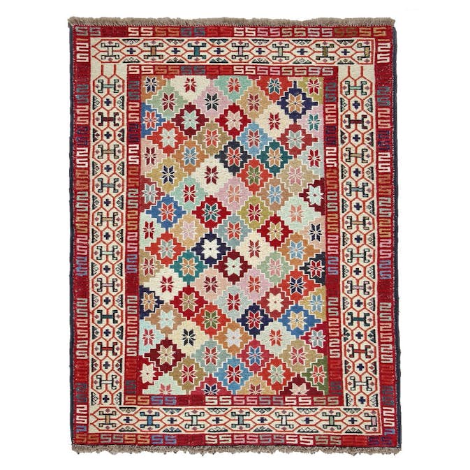 Persisk Matta Arkiio Varni Ardebil Kelim 110x140