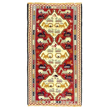 Persisk Matta Arkiio Ardebil Kelim 90x170