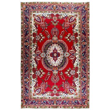 Persisk Matta Arkiio Tabriz Patina 192x300