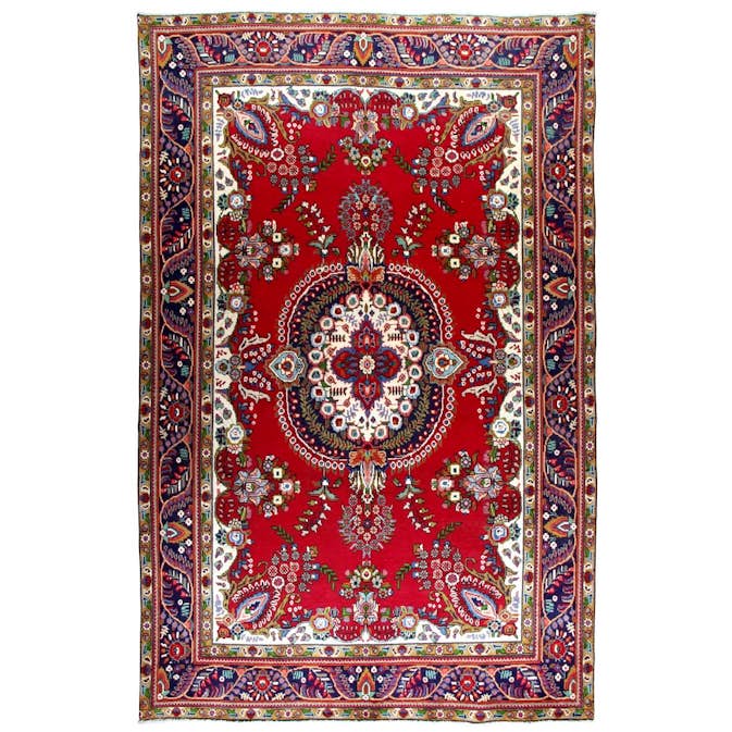 Persisk Matta Arkiio Tabriz Patina 192x300