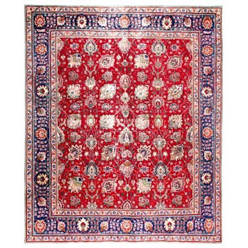 Persisk Matta Arkiio Tabriz Vintage Original 243x294