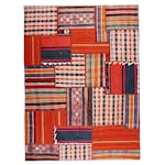 Persisk Patchworkmatta Arkiio 752101 Kelim Flerfärgad 153x206