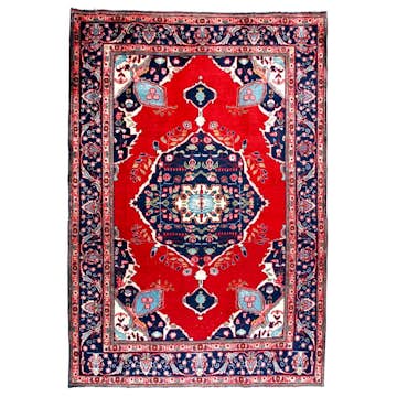 Persisk Matta Arkiio Tabriz Vintage Original 195x285