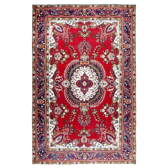 Persisk Matta Arkiio Tabriz Patina 190x303