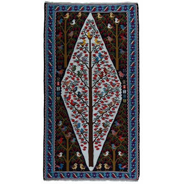 Persisk Matta Arkiio Anbaran Kelim Exklusiv 105x190