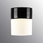 Vägg-/Taklampa Ifö Electric Opus 100/125 Svart Rak IP44 G9