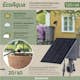 Solcellsdrivet Droppbevattningssystem Greenline EcoAqua S20/40 för Trädgården