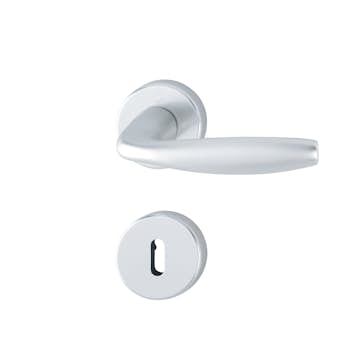 Innerdörrstrycke Hoppe New York F1 med Nyckelskylt