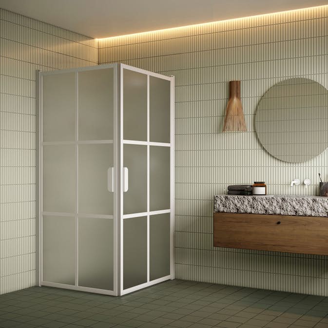 Duschhörn Hietakari Bläk 767 Paris Vändbara Dörrar