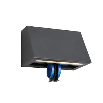 Vägglampa Norlys Ski med Uttag