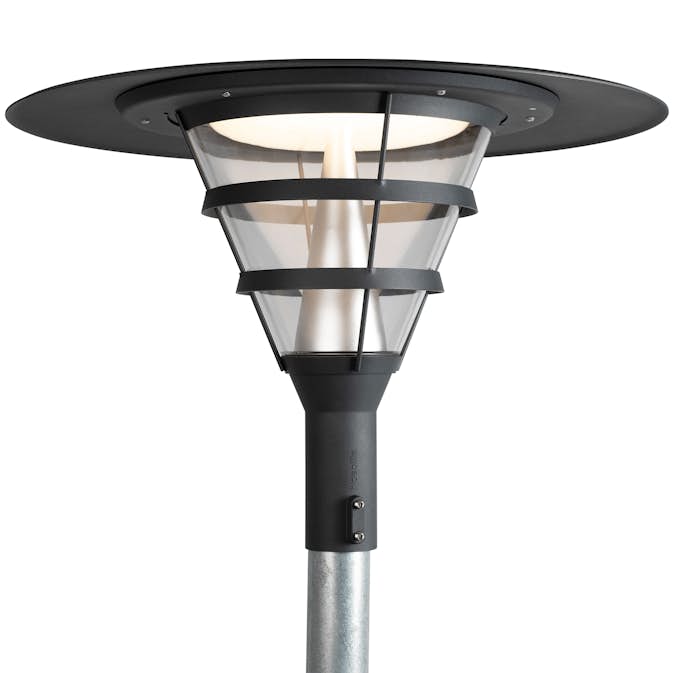 Stolparmatur Hide-A-Lite Pave Top Deco II