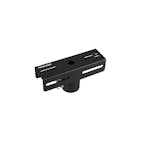 Stolptopp Hide-a-lite Linjär 1-2 Arm Svart