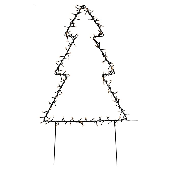Metalljulgran Nordic Winter 75 cm
