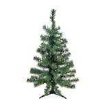 Plastgran Nordic Winter Alex 80X46 cm LED med Plastfot