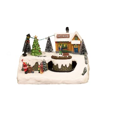 Julby Nordic Winter Treehouse Town