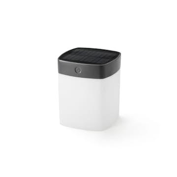 Solcellslampa Gnosjö Konstsmide Assisi Cylinder Kvadrat LED 1W