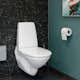 Vägghängd Toalettstol Gustavsberg Public 6600 C+ Hygienic Flush