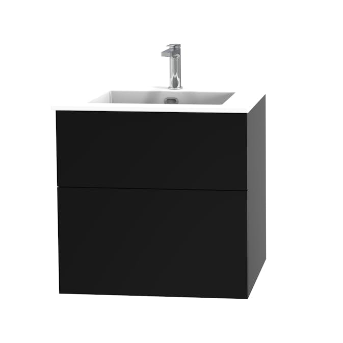 Tvättställsskåp Miller Badrum City 60 för Heltäckande Tvättställ