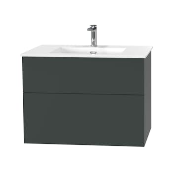 Tvättställsskåp Miller Badrum City 80 för Heltäckande Tvättställ