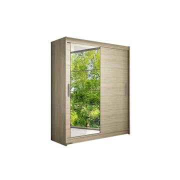 Garderob Scandinavian Choice Leila med Skjutdörrar och Spegel