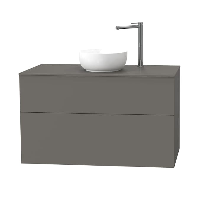 Tvättställsskåp Miller Badrum City 100 för Bänkskiva