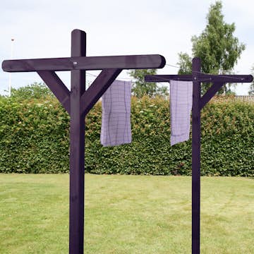 Torkställning Hortus Tryckimpregnerad Svart