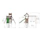 Lektorn Jungle Gym Teepee Gungmodul & Rutschkana