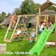 Lektorn Jungle Gym Chalet 2.1 Climb Modul Rutschkana & Sand