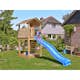 Lektorn Jungle Gym Cottage 2.1 Blå Rutschkana & Sand