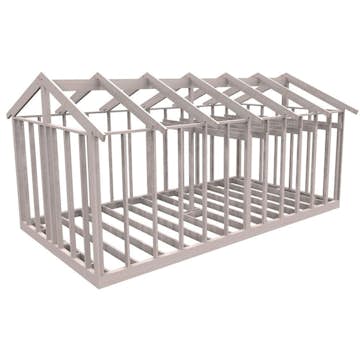 Attefallsstomme Byggstommar 22 grader Med Loft 7200x3940 mm