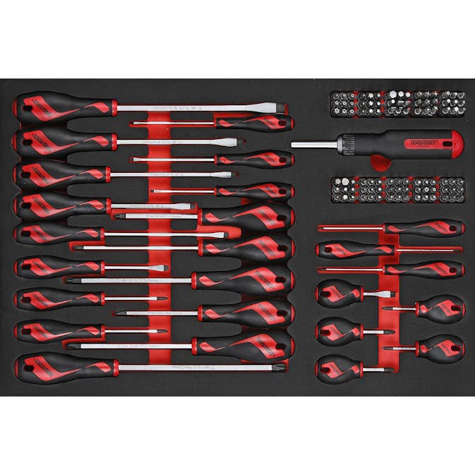Skruvmejsel/bitssats 122 delar Teng Tools TTEMD122N