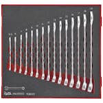 U-ringnyckelsats 15 delar Teng Tools TED6515