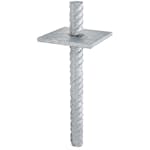 Stolphållare FAST CSP 90x250 mm