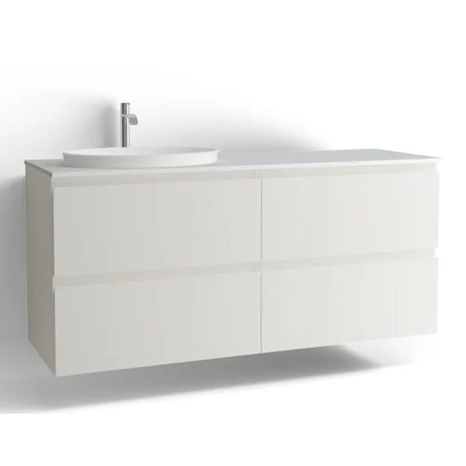 Tvättställsskåp Vedum Flow 1500 med 4 Lådor