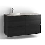 Tvättställsskåp Vedum Flow 1200 med 4 Lådor