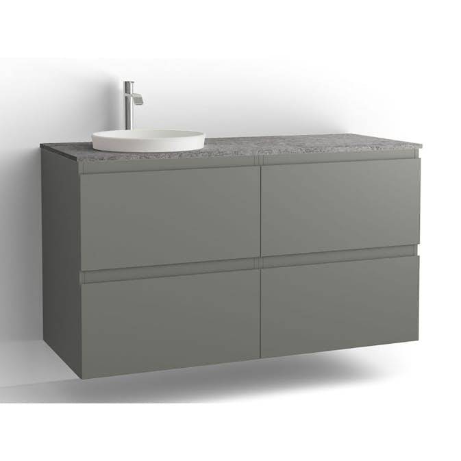 Tvättställsskåp Vedum Flow 1200 med 4 Lådor