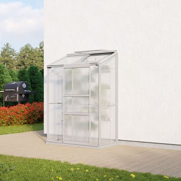 Växthus Plast Vitavia Ida 900 med Polykarbonat och Sockel