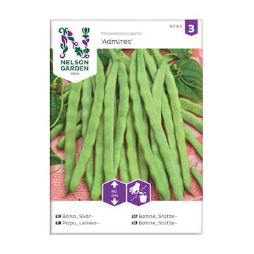 Frö Skärböna Nelson Garden Admires