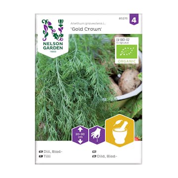 Frö Bladdill Nelson Garden Gold Crown Organic
