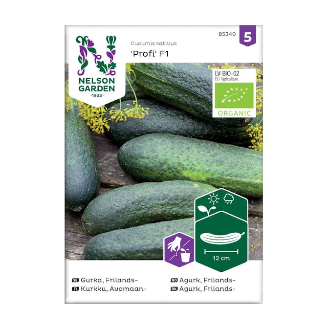 Frö Frilandsgurka Nelson Garden Profi F1 Organic