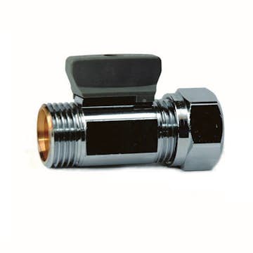 Kulventil Vatette 11136 Rak Cu-Utv Ventil med Vred